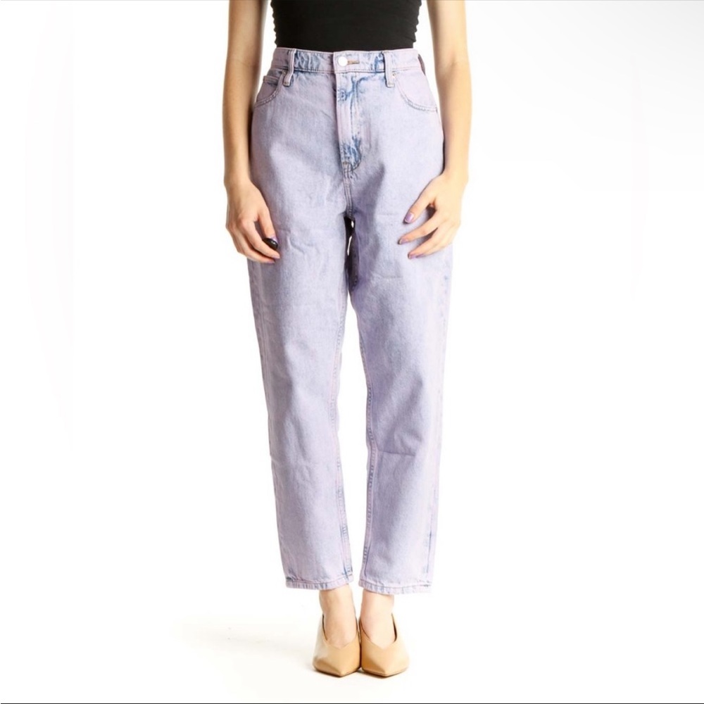 gap super acid wash mom jeans
